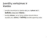 Morfologijos klaidos ir jų taisymas 9 puslapis
