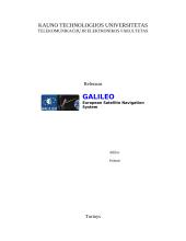 Galileo palydovinė radijo navigacinė sistema