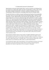 Ar bendruomenė įmanoma be pasiaukojimo