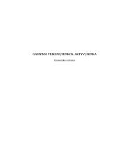 Gamybos veiksnių rinkos. Aktyvų rinka