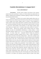 Gamtinis determinizmas ir zmogaus laisvė 2 puslapis