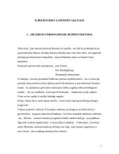 Gamtinių sąlygų kaita prositorėje 2 puslapis