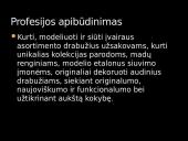 Madų dizainerio profesija 2 puslapis