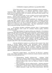 Geležinkelių transporto problemos 6 puslapis