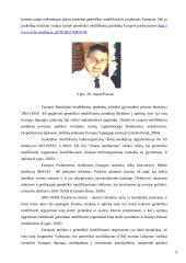 ES politika genetiškai modifikuotų organizmų atžvilgiu 9 puslapis