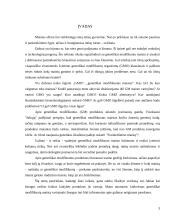 Genetiškai modifikuoto maisto produktai ir jų poveikis sveikatai 2 puslapis