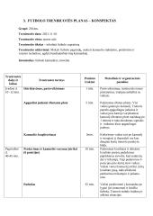 Laisvalaikio sporto studijų programos praktikos ataskaita. Treniruočių planai - konspektai 4 puslapis