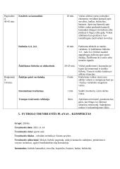 Laisvalaikio sporto studijų programos praktikos ataskaita. Treniruočių planai - konspektai 6 puslapis