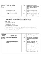 Laisvalaikio sporto studijų programos praktikos ataskaita. Treniruočių planai - konspektai 8 puslapis