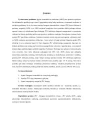 Naujagimių, kuriems nustatytas imunodeficito virusas slauga 3 puslapis