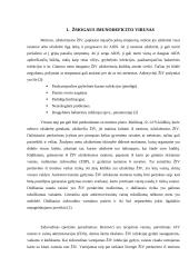 Naujagimių, kuriems nustatytas imunodeficito virusas slauga 4 puslapis