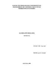Globalinė reklama