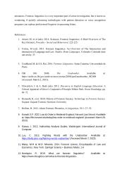 Forensic Linguistics 6 puslapis