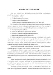 Globalizacijos veiksnių įtaka valdymui 4 puslapis