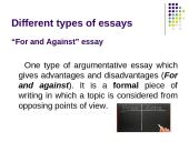 Different types of essays 3 puslapis