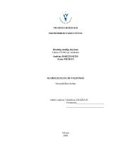 Globalizacija ir valdymas