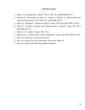 Globalizacija ir valdymas 15 puslapis