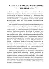 Baudžiamosios teisės bendrosios dalies klausimai Lietuvos konstitucinėje jurisprudencijoje 5 puslapis