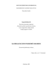 Globalizacijos pasekmės skurdui