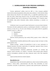 Globalizacijos procesų sampratos 4 puslapis