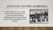 Lietuvos tautinė olimpiada 1 puslapis