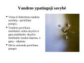 Ypatingosios vandens savybės (skaidrės) 7 puslapis