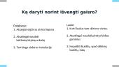 Gaisras. Gyventojų veiksmai jo metu 3 puslapis
