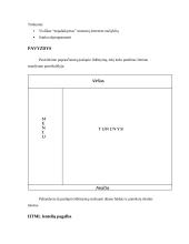 HTML puslapių išdėstymas 5 puslapis