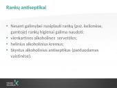 Rankų higiena (skaidrės) 18 puslapis