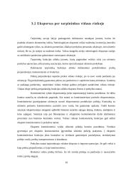 Įėjimo į užsienio rinkas būdai. Eksportas 10 puslapis