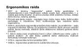 Ergonomikos samprata. Raida 14 puslapis
