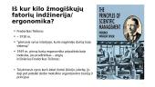 Ergonomikos samprata. Raida 15 puslapis