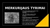 Merkurijus (planetos pristatymas) 16 puslapis