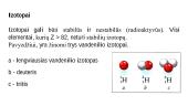 Atomo branduolys. Elektros krūvis. Izotopai 18 puslapis