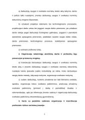 Įmonės darbuotojų saugos ir sveikatos tarnybos specialisto veikla įmonėje 6 puslapis