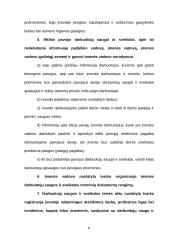 Įmonės darbuotojų saugos ir sveikatos tarnybos specialisto veikla įmonėje 8 puslapis