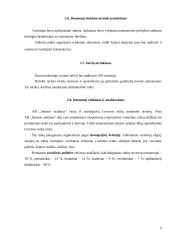 Įmonės ir tiriamos prekės charakteristika 8 puslapis