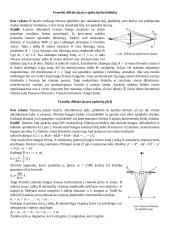 Frenelio difrakcija pro apskritą burbuliuką