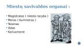 Viduramžių miestai. Pristatymas 12 puslapis