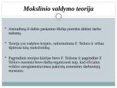 Klasikinė vadybos mokykla (skaidrės) 4 puslapis