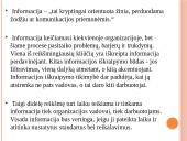 Reikalavimai informacijai, kokybiška informacija ir jos požymiai 2 puslapis