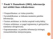 Reikalavimai informacijai, kokybiška informacija ir jos požymiai 3 puslapis
