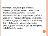 Reikalavimai informacijai, kokybiška informacija ir jos požymiai 4 puslapis