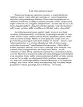 Kada būtina akistata su savimi