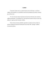 Įmonės rodiklių įvertinimas investuotojo požiūriu: APB "Apranga" 3 puslapis