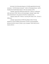 Įmonės rodiklių įvertinimas investuotojo požiūriu: APB "Apranga" 5 puslapis