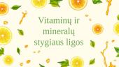 Skaidrės. Vitaminai ir mineralai 12 puslapis