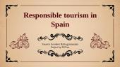 Responsible tourism in Spain