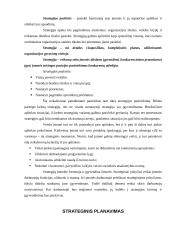 Įmonės strategijų formavimas 4 puslapis