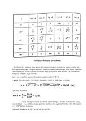 Trigonometriniai skaičiavimai 4 puslapis